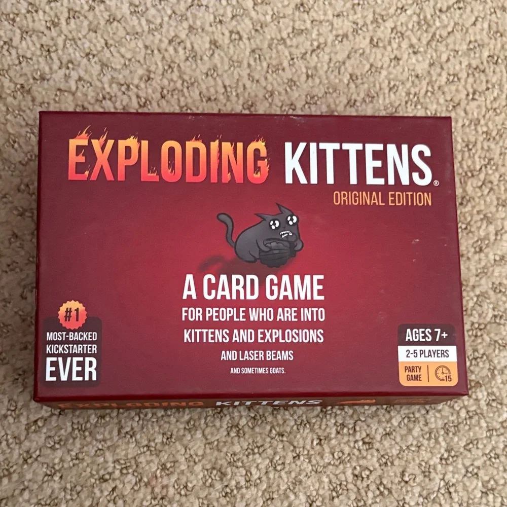 Exploding Kittens Party Game - Picture 1 of 2